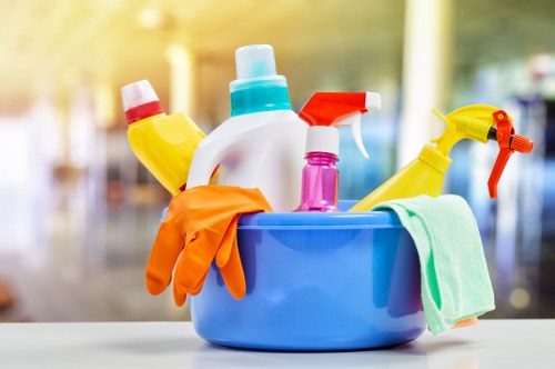 Careful cleaning in a Mayfair commercial space with access challenges