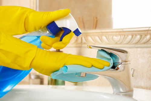 Professional cleaning of a luxury building facade in Mayfair