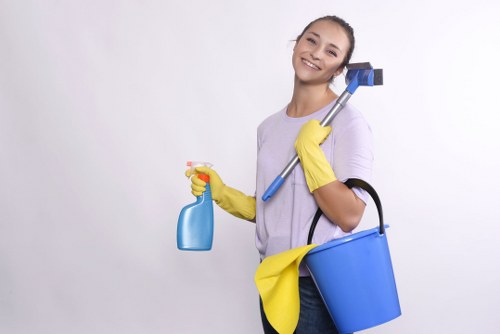 Local upholstery cleaning service working on a sofa in Mayfair