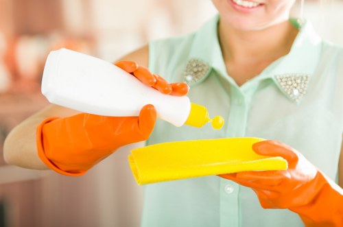Regular house cleaning service in a Mayfair home interior