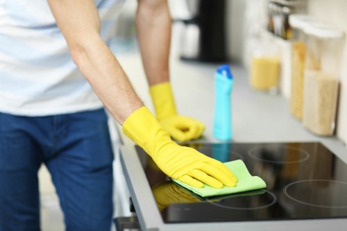 Office cleaning details for a Mayfair business premises