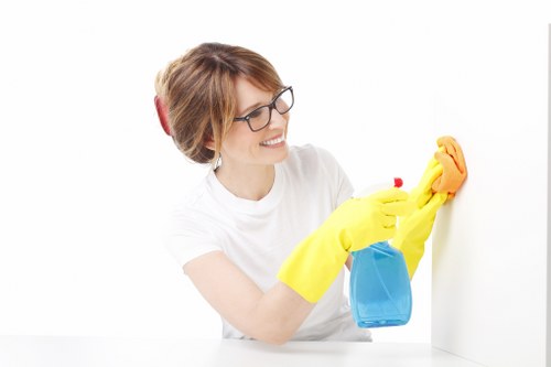 Careful stain removal on a luxury carpet in Mayfair